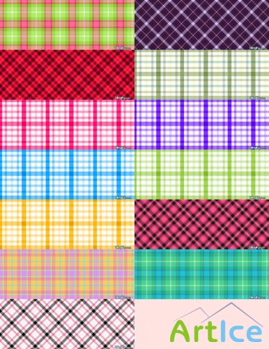 Photoshop Plaid Patterns Pack