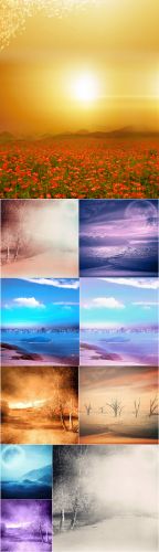 Fantastic Nature Backgrounds - 4