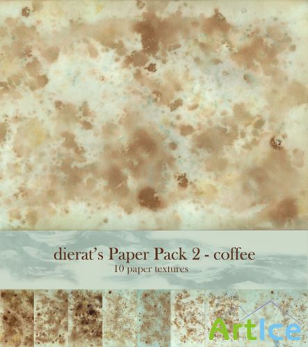 Paper Pack 2 by dierat - Coffee