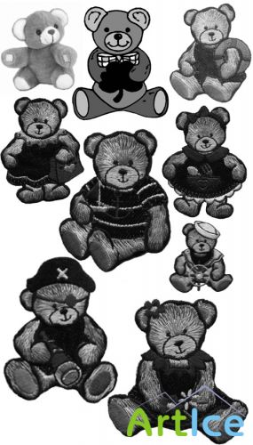 Teddy Bears brushes