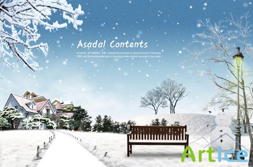 Winter Psd