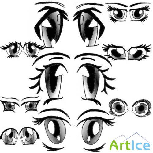 Anime Eyes  Brushes