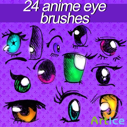 Eyes Brushes set