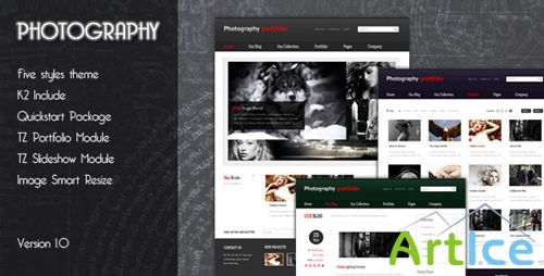 TemPlaza - Photography 1.0 - Joomla 1.5 version