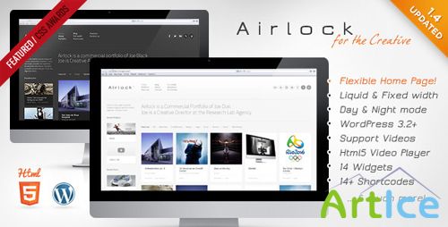 ThemeForest - Airlock: Portfolio WordPress Theme