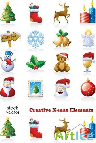 Vectors - Creative X-mas Elements