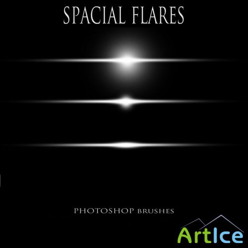 Brushes set - Spacial flares