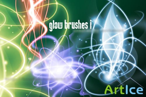 Glow Brushes set