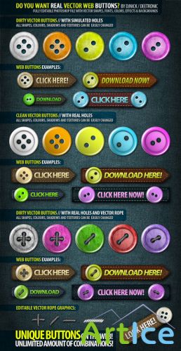 GraphicRiver - Unique Web Elements Templates