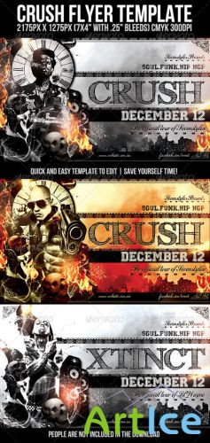 GraphicRiver - Crush Flyer Template