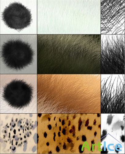 FUR BRUSHES