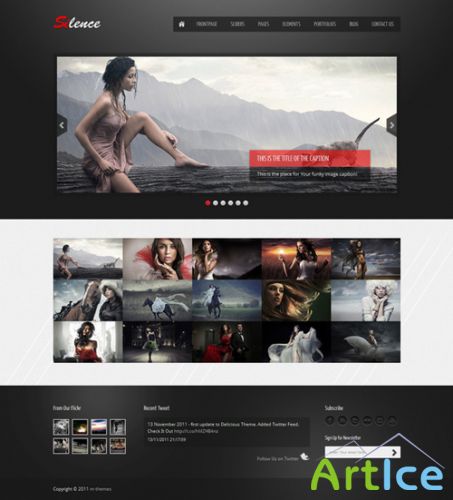 ThemeForest - Silence - Premium HTML Theme - Rip