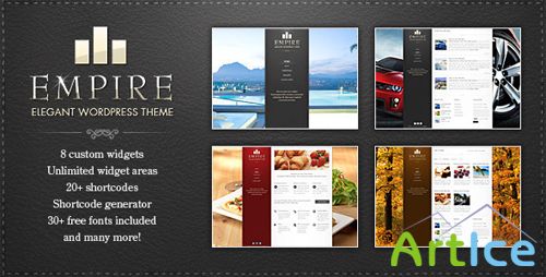 ThemeForest - EMPIRE Version 1.2 - Elegant WordPress Theme