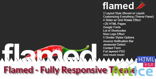 ThemeForest - Flamed - Rip