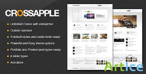 ThemeForest - Cross Apple - Clean Business WordPress Theme - Version 1.0.3