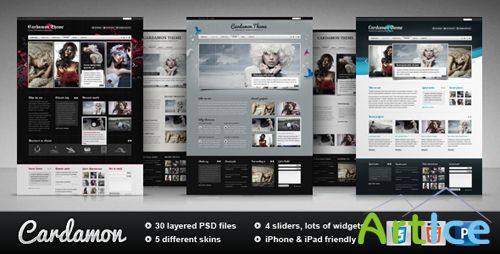 ThemeForest - Cardamon - Multipurpose HTML Template - Rip