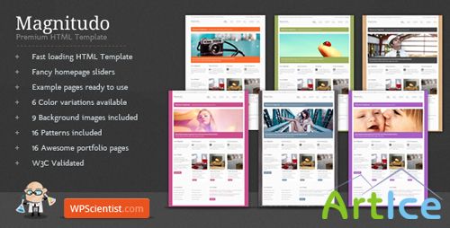 ThemeForest - Magnitudo - A Versatile HTML Template - Rip