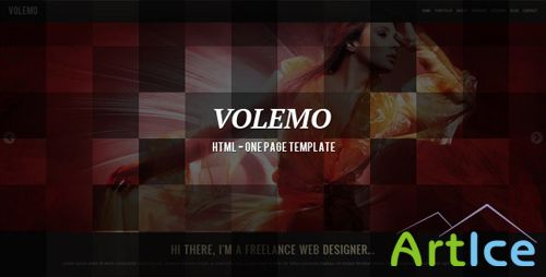 ThemeForest - Volemo - HTML One Page Template - Rip