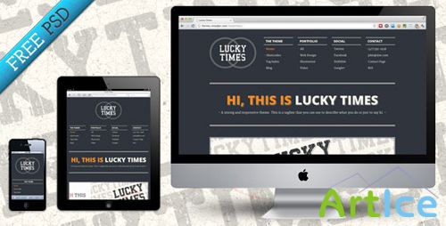 ThemeForest - Lucky Times. Responsive v1.1 for Wordpress 3.x