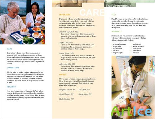 Brochure for Medical Center