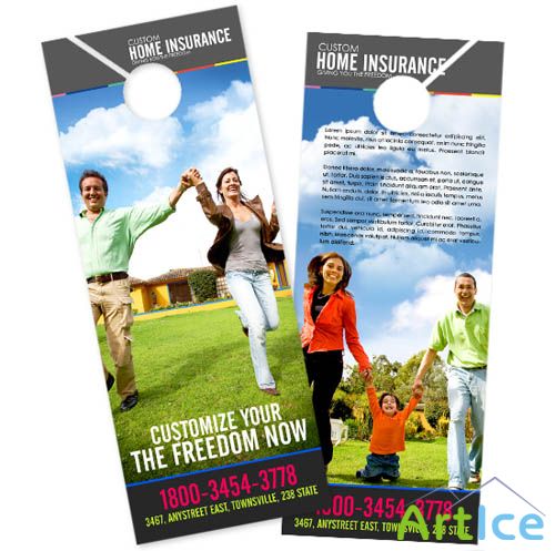 Home Protection A 4.25 x 11 - BoxedArt Templates for Design