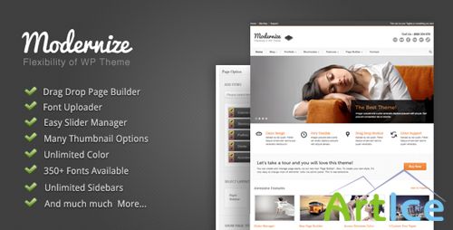 ThemeForest - Modernize v1.13 - Flexibility of WordPress