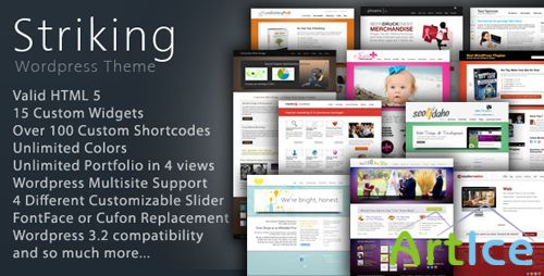 ThemeForest - Striking v5.1.2 - Premium Corporate & Portfolio WP Theme