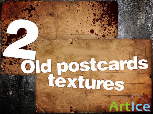 New 2 Old Postcards textures for Photoshop