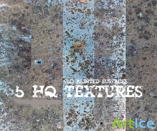 Old Painted Wall Textures for Photoshop