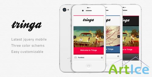 ThemeForest - Tringa - Mobile Template - Rip