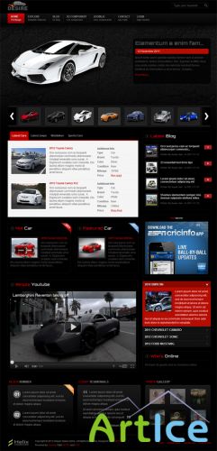 JoomShaper - Shaper Desire - Joomla Car Template for J1.5