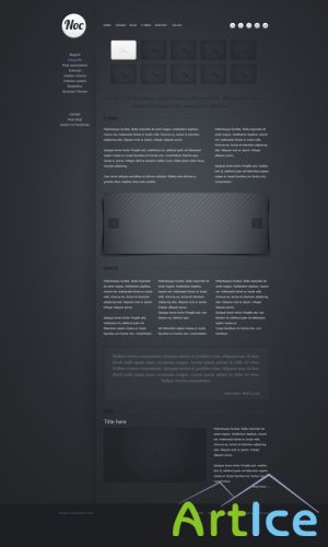 PSD Web Templates - Noc