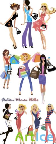 Fashion Women Vector