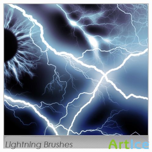 Lightning Brushes for Photoshop