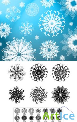 Snowflakes PS Brushes