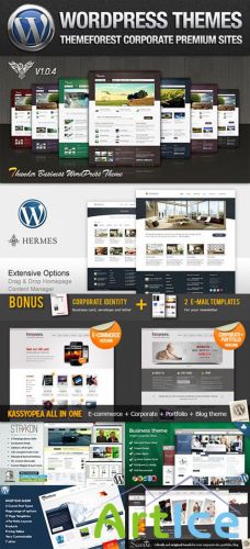 ThemeForest Corporate Premium - 10 Wordpress Themes