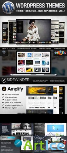 ThemeForest Premium Wordpress Portfolio Templates Vol.2