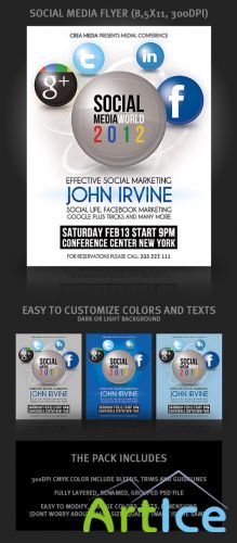 Internet World Flyer Template