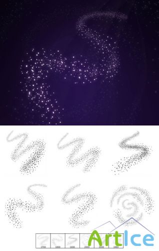 Brushes set - Star Trails