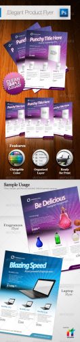 Graphicriver - Elegant Product Flyer - A4 135058 (REUPLOAD)