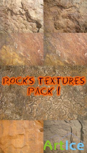 Rocks textures pack 1 for Photoshop