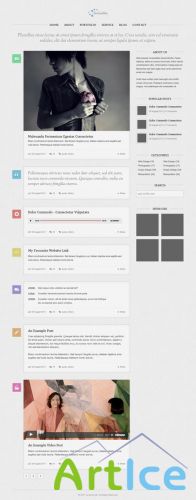 Socialike Tumblog Free PSD Template