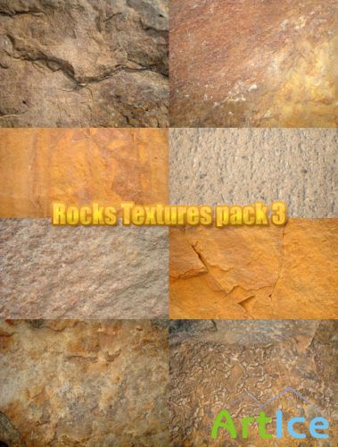 New Rocks Textures pack 3 for Photoshop