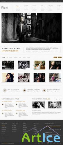 Flexi 2.0 Joomla 1.7 Template  Templaza