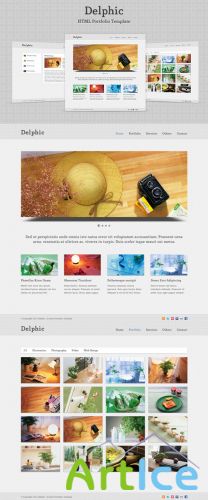 Delphic  Free HTML Template