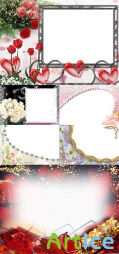 New Collection of Photo frames for Valentine's Day pack 11