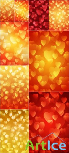 Love Bokeh backgrounds