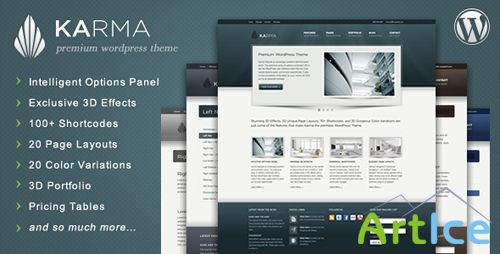 ThemeForest - Karma - Clean and Modern Wordpress Theme v2.6.6 - FULL