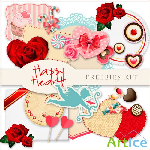 Scrap-kit - Happy Heart