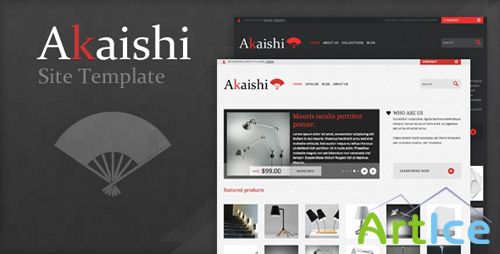 ThemeForest - Akaishi Html - RIP